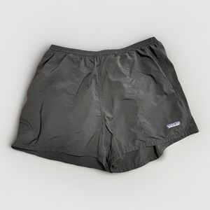 Patagonia Swim Trunks Mens XL Black Lined Quick Dry Elastic Waist Back Pocket